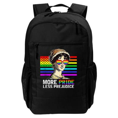 More Pride Less Prejudice Lgbt Gay Proud Ally Pride Month Daily Commute Backpack