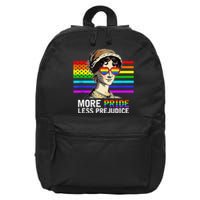 More Pride Less Prejudice Lgbt Gay Proud Ally Pride Month 16 in Basic Backpack