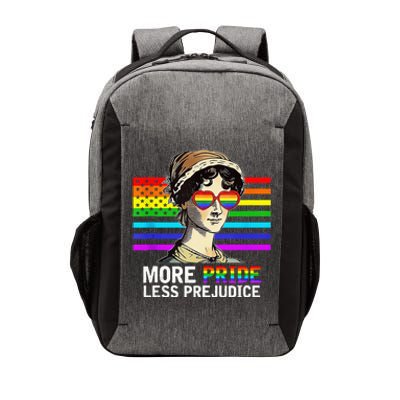 More Pride Less Prejudice Lgbt Gay Proud Ally Pride Month Vector Backpack