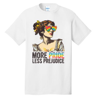 More Pride Less Prejudice Lgbt Pride Month More Pride Tall T-Shirt