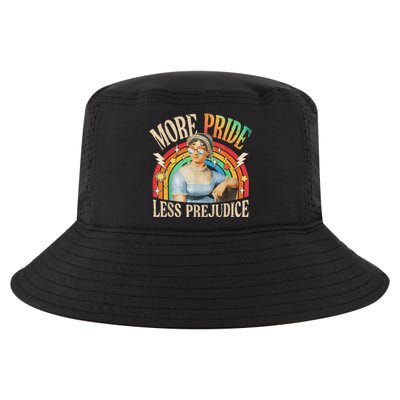 More Pride Less Prejudice Lgbtq Rainbow Cool Comfort Performance Bucket Hat