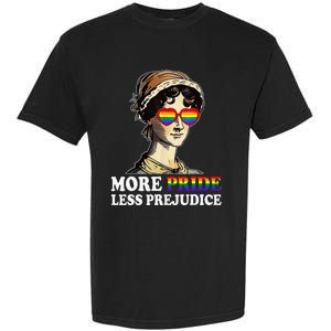 More Pride Less Prejudice Lgbt Gay Proud Ally Pride Month Garment-Dyed Heavyweight T-Shirt