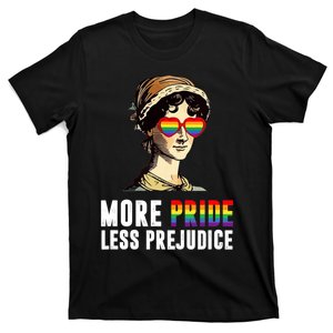 More Pride Less Prejudice Lgbt Gay Proud Ally Pride Month. T-Shirt