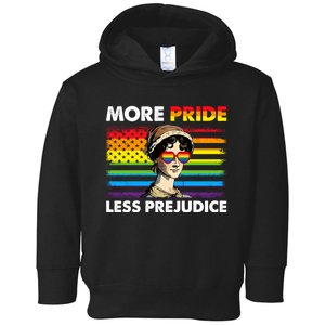 More Pride Less Prejudice Lgbt Gay Proud Ally Pride Month. Toddler Hoodie