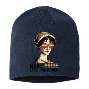 More Pride Less Prejudice Lgbt Gay Proud Ally Pride Month. Sustainable Beanie