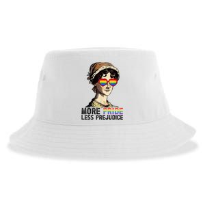 More Pride Less Prejudice Lgbt Gay Proud Ally Pride Month. Sustainable Bucket Hat