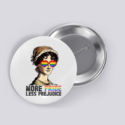 More Pride Less Prejudice Lgbt Gay Proud Ally Pride Month. Button