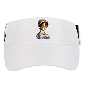 More Pride Less Prejudice Lgbt Gay Proud Ally Pride Month. Adult Drive Performance Visor