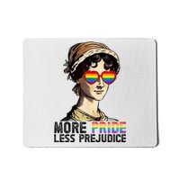 More Pride Less Prejudice Lgbt Gay Proud Ally Pride Month. Mousepad