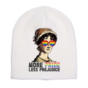 More Pride Less Prejudice Lgbt Gay Proud Ally Pride Month. Short Acrylic Beanie