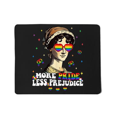 More Pride Less Prejudice Lgbt Gay Proud Ally Pride Month Mousepad