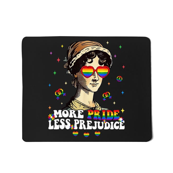 More Pride Less Prejudice Lgbt Gay Proud Ally Pride Month Mousepad