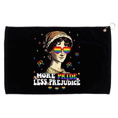 More Pride Less Prejudice Lgbt Gay Proud Ally Pride Month Grommeted Golf Towel