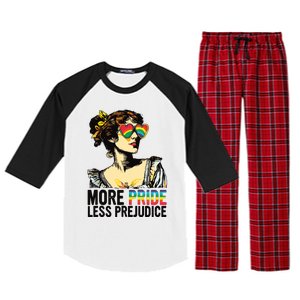 More Pride Less Prejudice Lgbt Pride Month More Pride Raglan Sleeve Pajama Set