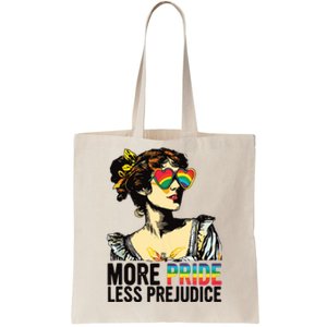 More Pride Less Prejudice Lgbt Pride Month More Pride Tote Bag