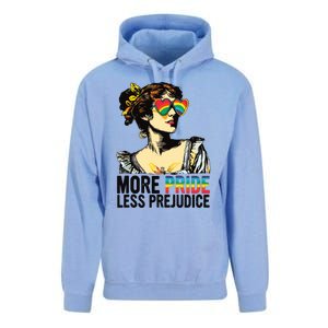 More Pride Less Prejudice Lgbt Pride Month More Pride Unisex Surf Hoodie