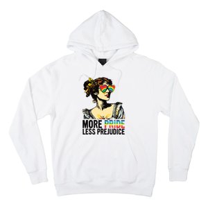 More Pride Less Prejudice Lgbt Pride Month More Pride Hoodie