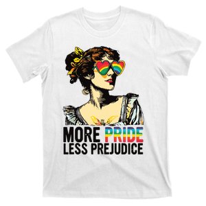 More Pride Less Prejudice Lgbt Pride Month More Pride T-Shirt