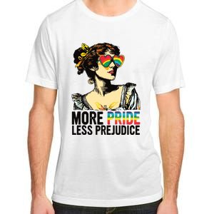 More Pride Less Prejudice Lgbt Pride Month More Pride Adult ChromaSoft Performance T-Shirt