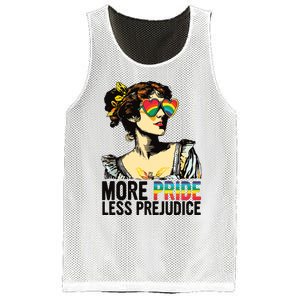 More Pride Less Prejudice Lgbt Pride Month More Pride Mesh Reversible Basketball Jersey Tank