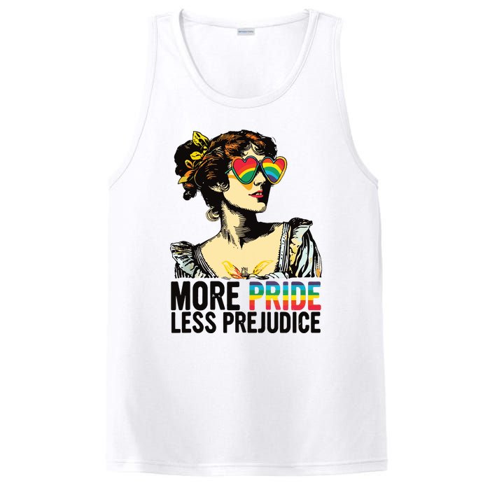 More Pride Less Prejudice Lgbt Pride Month More Pride PosiCharge Competitor Tank