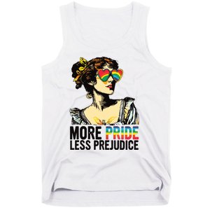 More Pride Less Prejudice Lgbt Pride Month More Pride Tank Top