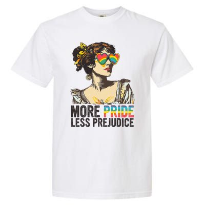 More Pride Less Prejudice Lgbt Pride Month More Pride Garment-Dyed Heavyweight T-Shirt