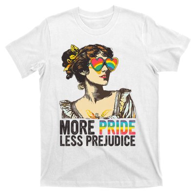 More Pride Less Prejudice Lgbt Pride Month More Pride T-Shirt