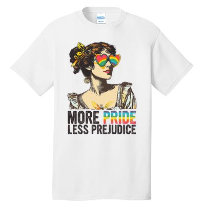 More Pride Less Prejudice Lgbt Pride Month More Pride Tall T-Shirt