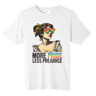 More Pride Less Prejudice Lgbt Pride Month More Pride Tall Fusion ChromaSoft Performance T-Shirt