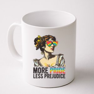 More Pride Less Prejudice Lgbt Pride Month More Pride Coffee Mug