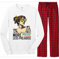 More Pride Less Prejudice Lgbt Pride Month More Pride Long Sleeve Pajama Set