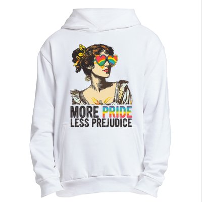 More Pride Less Prejudice Lgbt Pride Month More Pride Urban Pullover Hoodie