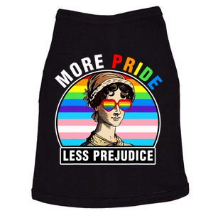 More Pride Less Prejudice Lgbt Gay Proud Ally Pride Month Funny Doggie Tank