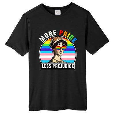 More Pride Less Prejudice Lgbt Gay Proud Ally Pride Month Funny Tall Fusion ChromaSoft Performance T-Shirt