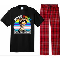 More Pride Less Prejudice Lgbt Gay Proud Ally Pride Month Funny Pajama Set