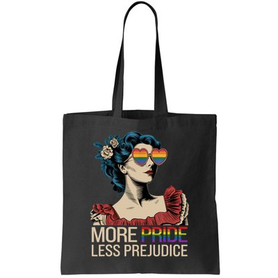 More Pride Less Prejudice Pride Month LGBTQ  Bag