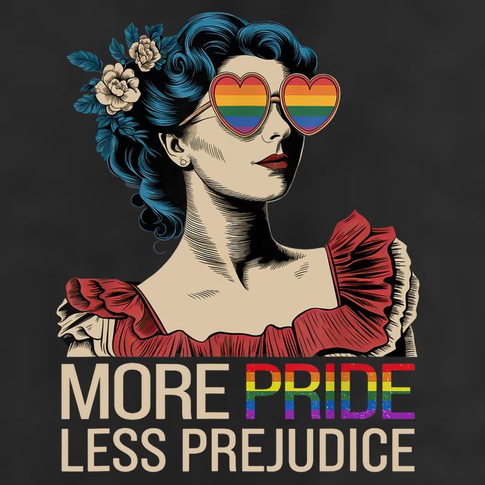 More Pride Less Prejudice Pride Month LGBTQ  Golf Towel