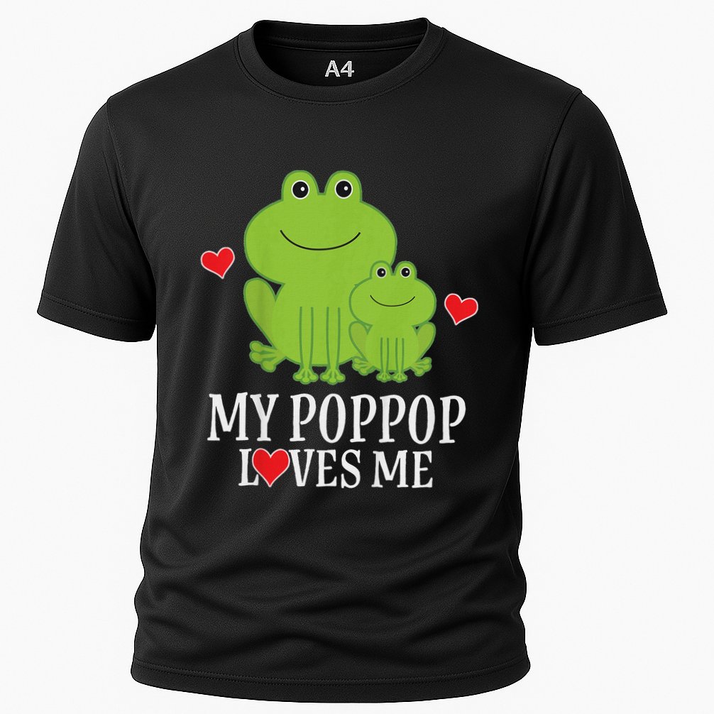 My Poppop Loves Me For Grandson Performance Shirt