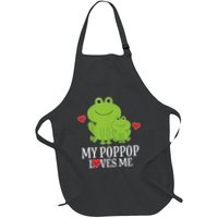 My Poppop Loves Me For Grandson Apron