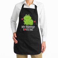 My Poppop Loves Me For Grandson Apron