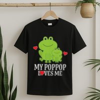 My Poppop Loves Me For Grandson T-Shirt