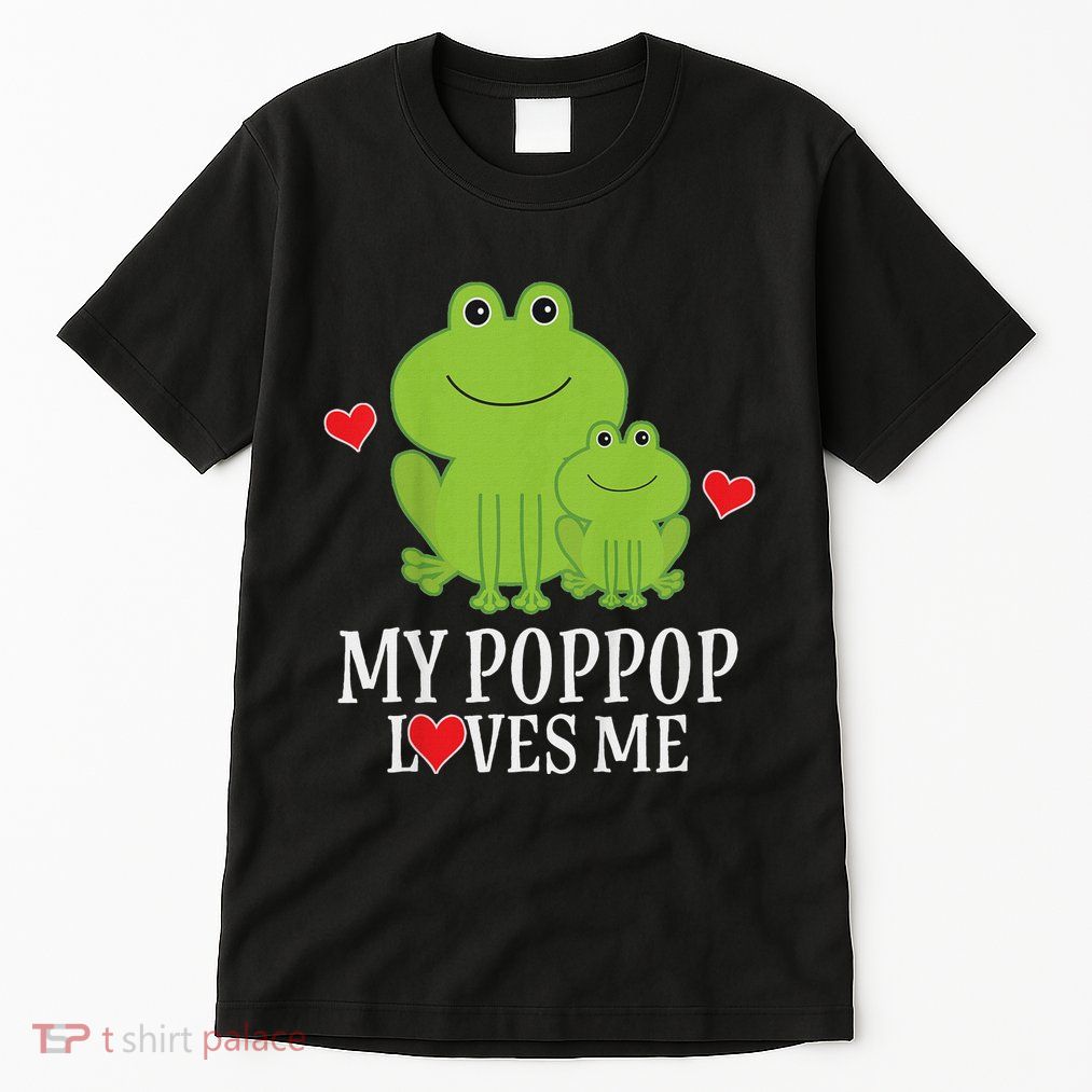 My Poppop Loves Me For Grandson Tall T-Shirt