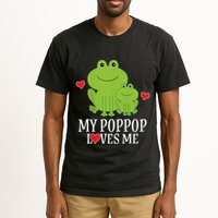My Poppop Loves Me For Grandson Tall T-Shirt