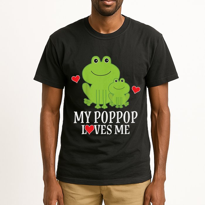 My Poppop Loves Me For Grandson Tall T-Shirt