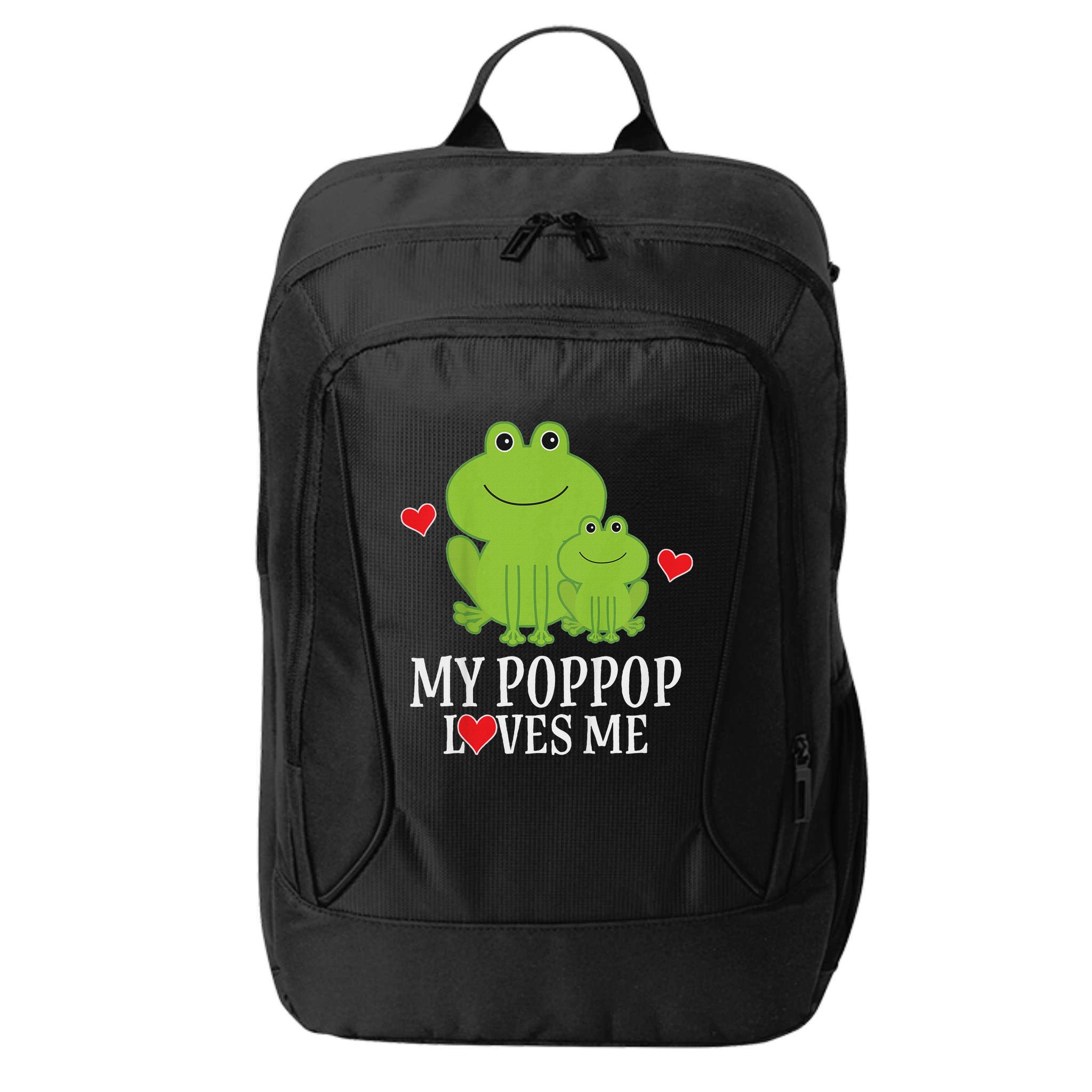 My Poppop Loves Me For Grandson City Backpack
