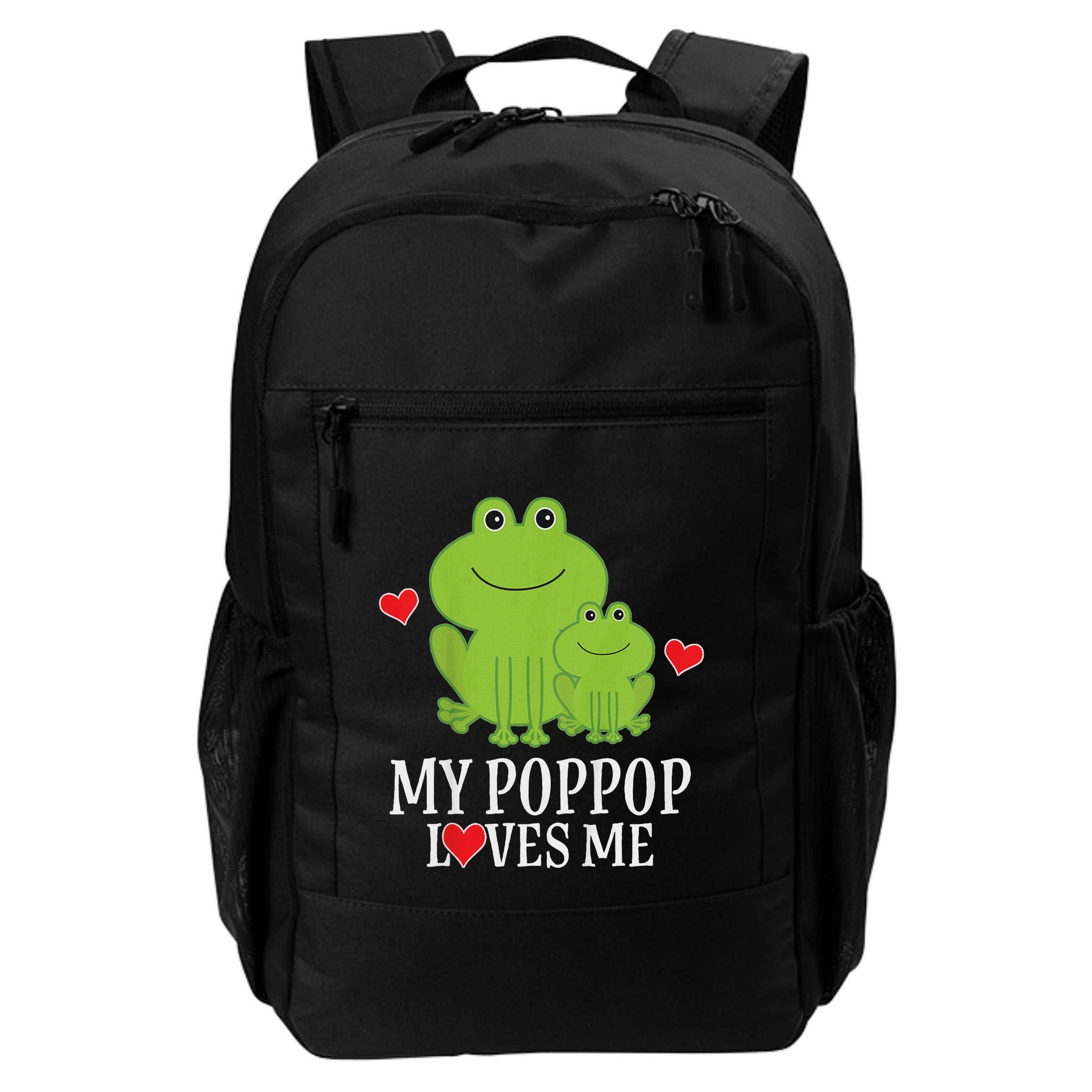 My Poppop Loves Me For Grandson Backpack