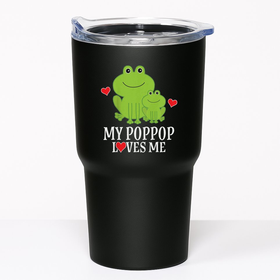 My Poppop Loves Me For Grandson Tumbler