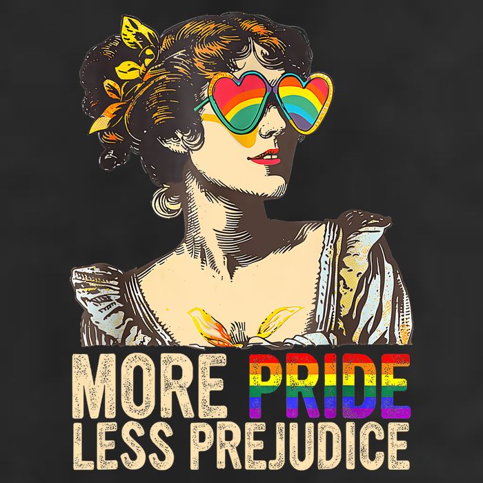 More Pride Less Prejudice Lgbtq Rainbow Cool Comfort Performance Bucket Hat