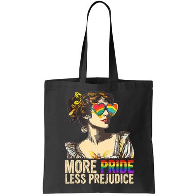 More Pride Less Prejudice Lgbtq Rainbow Bag